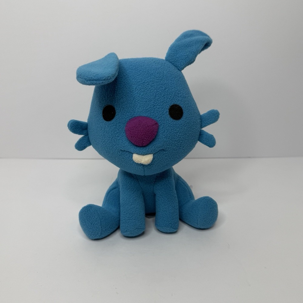 Sago Mini Jack The Rabbit 8" Plush Stuffed Animal Toy Blue Bunny